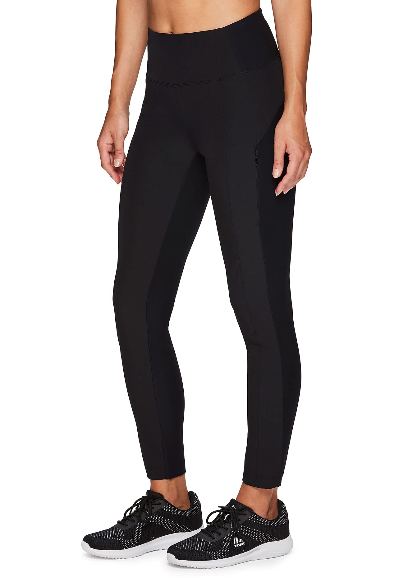 Avalanche Women's Slim Fit Pant with Pockets + Stretch + Front Knit + Slim Fit + Fashionable + Mid Rise + Comfortable Fi